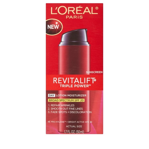 L'Oreal Paris Revitalift Triple Power Day Lotion SPF 20 - Picture 1 of 8